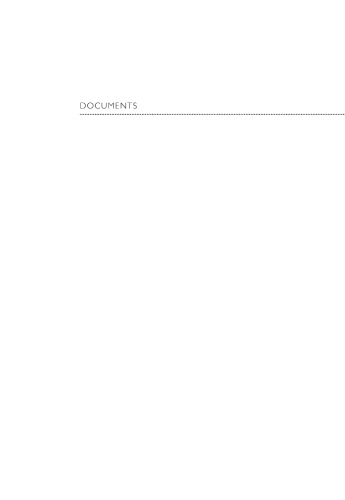 Documents: Artifacts of Modern Knowledge