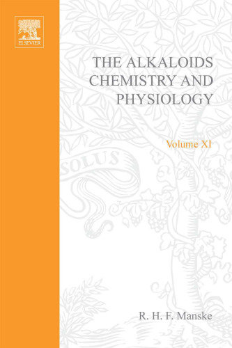 Alkaloids: Chemistry and Pharmacology: v. 11