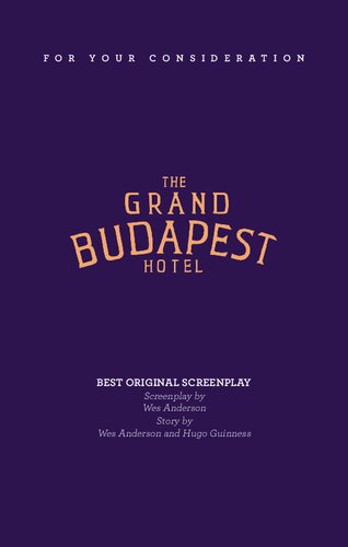 Anderson, Wes _ The Grand Budapest Hotel (script)
