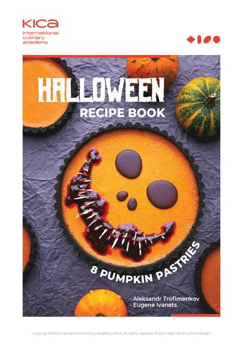 Halloween Recipe Book - 8 Pumpkin Pastries