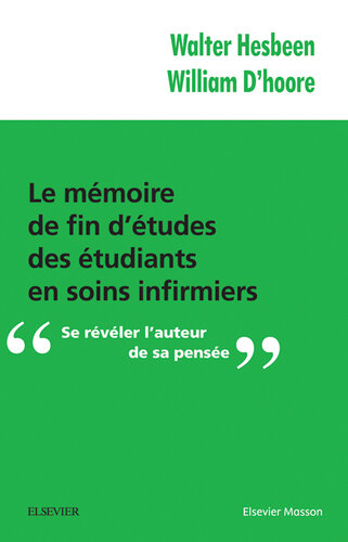 Le mémoire de fin d’études des étudiants en soins infirmiers: Se révéler l'auteur de sa pensée