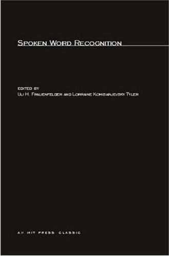 Spoken Word Recognition (Cognition Special Issue)