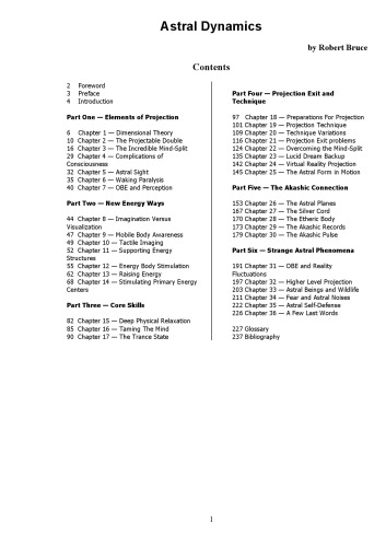 Astral Dynamics: A New Approach to Out-Of-Body Experiences