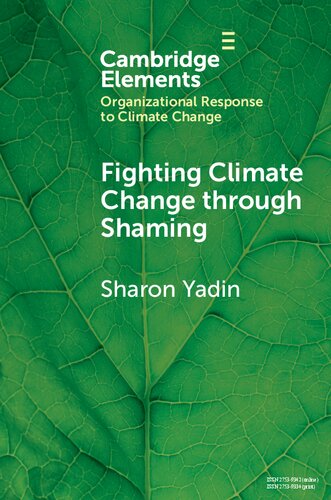 Fighting Climate Change through Shaming