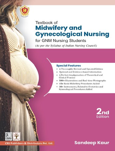 Textbook of Midwifery & Gynecological Nursing for GNM Nursing Students