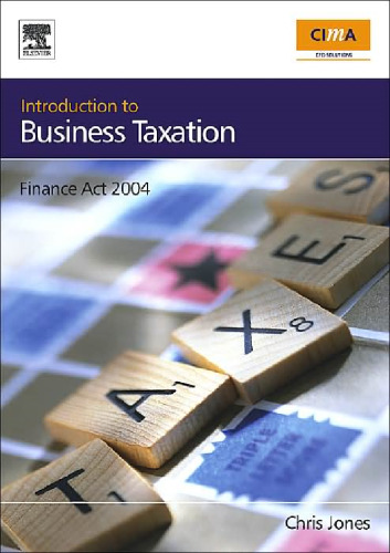 Introduction to Business Taxation, Finance Act  2004, First Edition