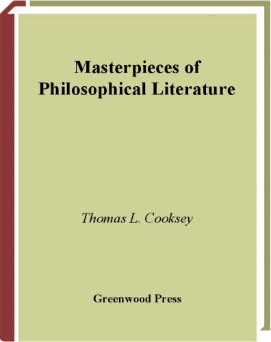 Masterpieces of Philosophical Literature (Greenwood Introduces Literary Masterpieces)