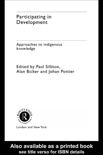 Participating in Development: Approaches to Indigenous Knowledge (Asa Monographs)
