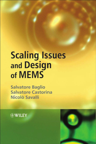Scaling Issues and Design of MEMS