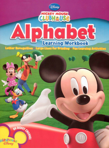 Mickey Mouse Clubhouse Alphabet Workbook
