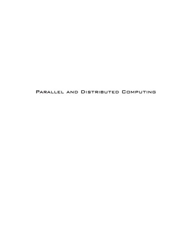 Parallel and Distributed Computing