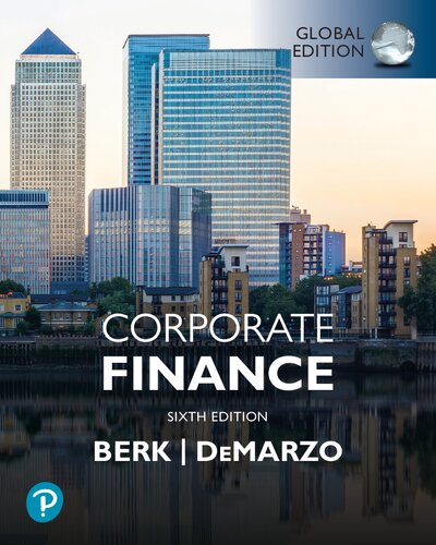 Corporate Finance, 6th Edition, Global Edition