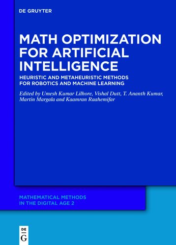 Math Optimization for Artificial Intelligence
