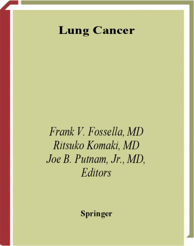 Lung Cancer (M. D. Anderson Cancer Care Series)