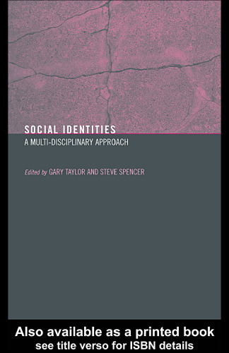 Social Identities: Multidisciplinary Approachs