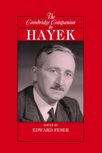 The Cambridge Companion to Hayek (Cambridge Companions to Philosophy)