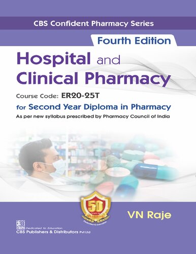 Hospital and Clinical Pharmacy, 4/e for Second Year Diploma in Pharmacy