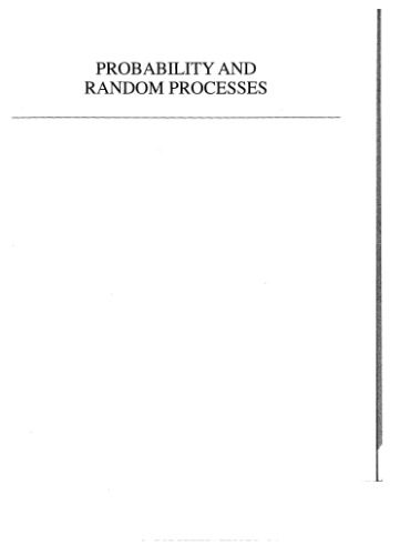 Probability and Random Processes: Using Matlab With Applications to Continuous and Discrete Time Systems