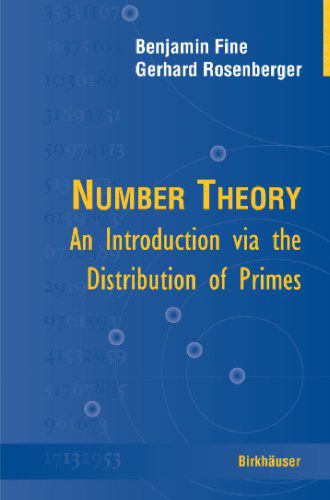 Number Theory: An Introduction via the Distribution of Primes