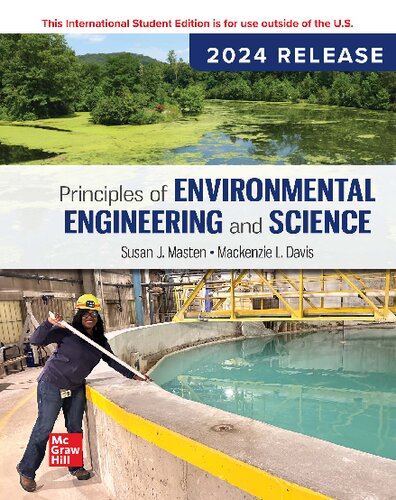Principles of Environmental Engineering & Science: 2024 Release ISE