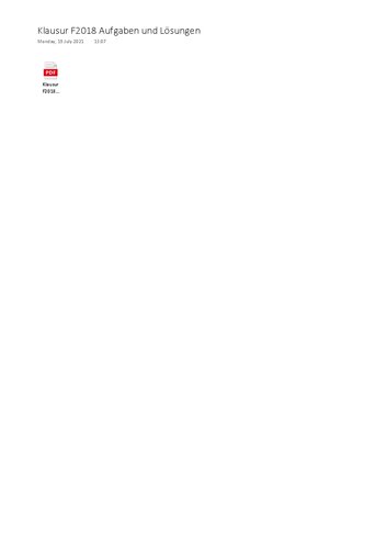 Höhere Mathematik II für die Fachrichtung Elektrotechnik und Informationstechnik 2018