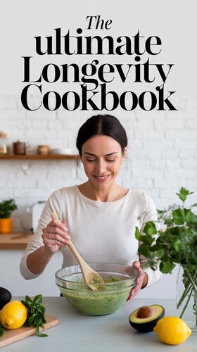 The Ultimate Longevity Cookbook: Essential Fats and Nutrient-Rich Recipes for Healthy Aging, Diabetes, and Heart Health