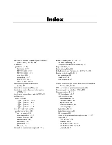 Practical Electrical Network Automation and Communication Systems (IDC Technology)