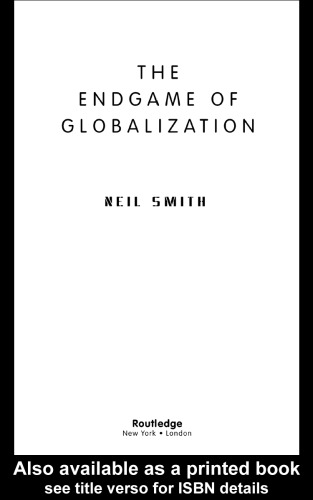 The Endgame of Globalization