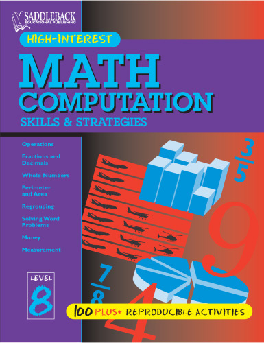Math Computation Skills & Strategies Level 8 (Math Computation Skills & Strategies)