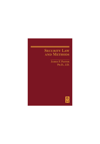 Security Law and Methods