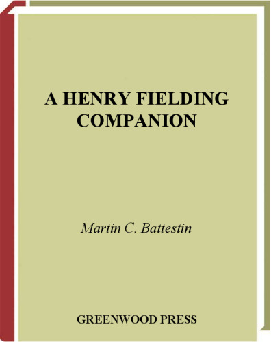 A Henry Fielding Companion