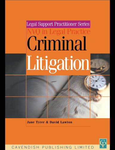 Criminal Litigation (NVQ)