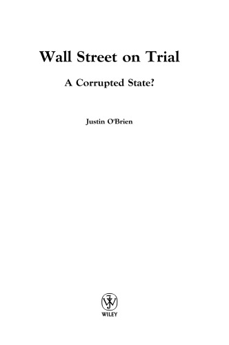 Wall Street on Trial: A Corrupted State