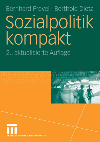 Sozialpolitik kompakt, 2. Auflage