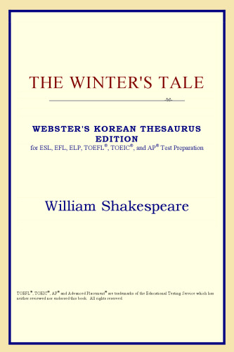 The Winter's Tale (Webster's Korean Thesaurus Edition)
