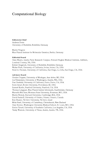 Frontiers in Computational and Systems Biology