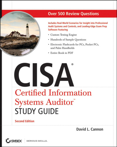 CISA Certified Information Systems Auditor Study Guide, 2nd Edition