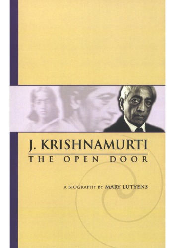 J. Krishnamurti: The Open Door