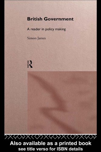 British Government: A Reader in Policy-making