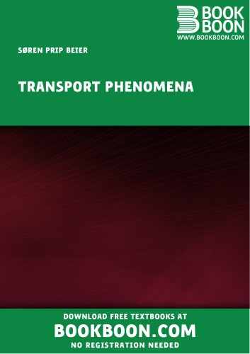 TRANSPORT PHENOMENA