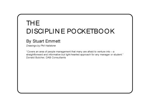 The Discipline Pocketbook (Management Pocketbook Series)