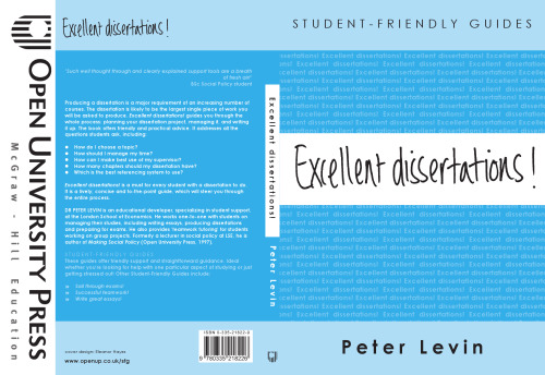 Excellent Dissertations! (Student Friendly Guides)