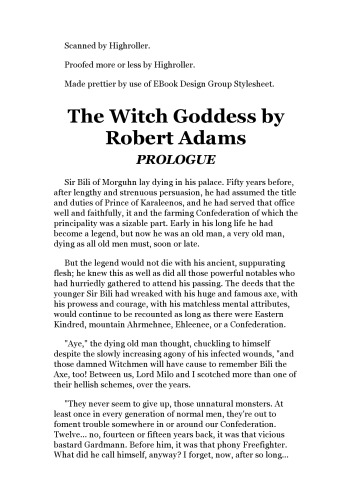 Horseclans 09 - The Witch Godess