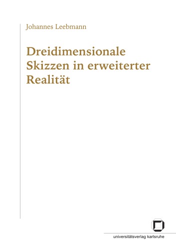 Dreidimensionale Skizzen in erweiterter Realitat  German