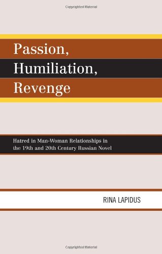 Passion, Humiliation, Revenge: Hatred in Man-Woman Relationships in the 19th and 20th Century Russian Novel