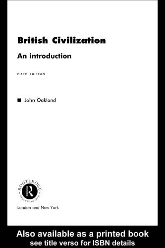 British Civilization: An Introduction, 5th edition (2002)