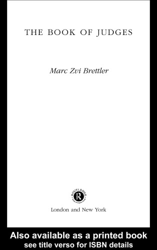 The Book of Judges (Old Testament Readings)