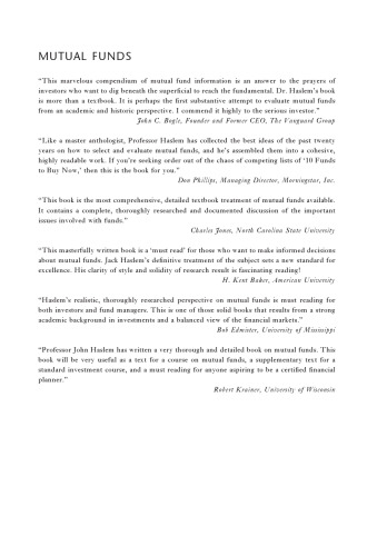 Mutual Funds: Risk and Performance Analysis for Decision Making