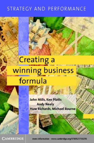 Strategy and Performance: Creating a Winning Business Formula (Strategy and Performance)