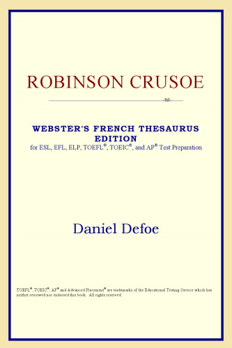 Robinson Crusoe (Webster's French Thesaurus Edition)